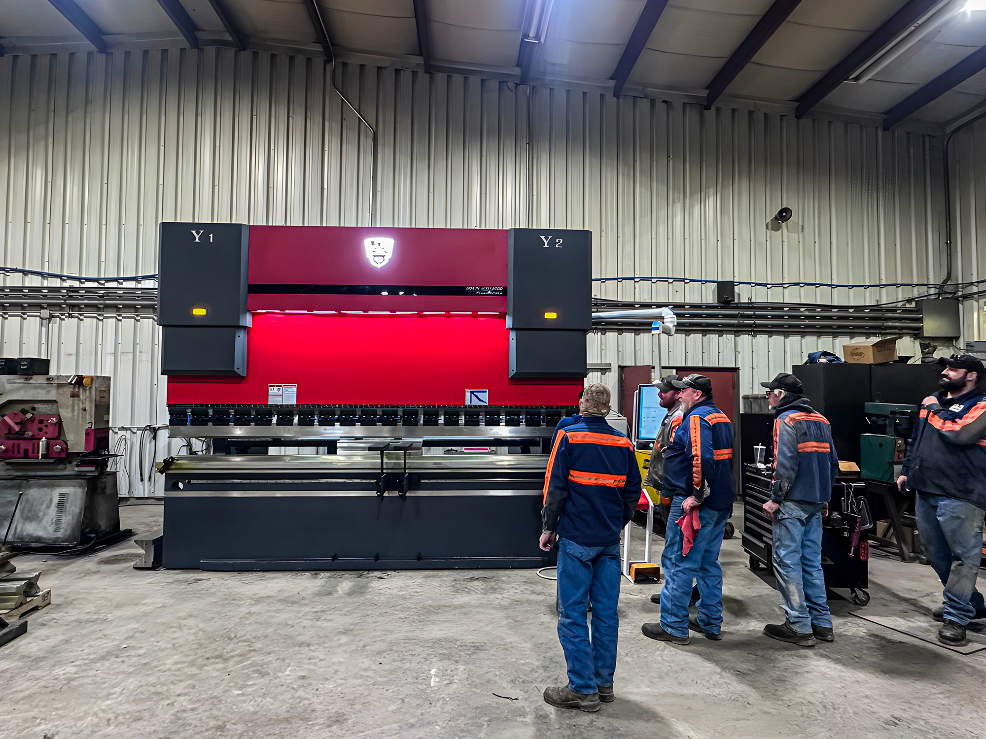 Road Transportation project at night